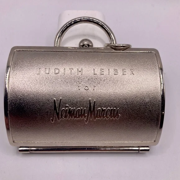 Judith Leiber for Neiman Marcus mini purse Enamel Teddy Bear Pill 🔥HP🔥